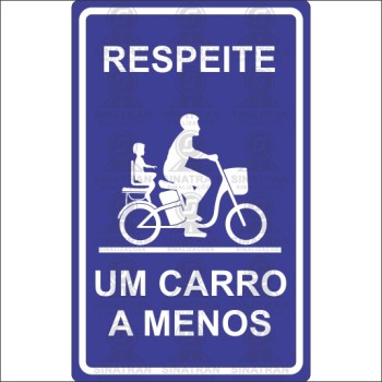 Respeite um carro a menos  